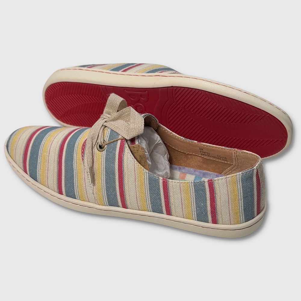 Born Datil Sneakers / Shoes - NEW Womens‎ Size 8 Multicolor Stripe - #48754-FLR